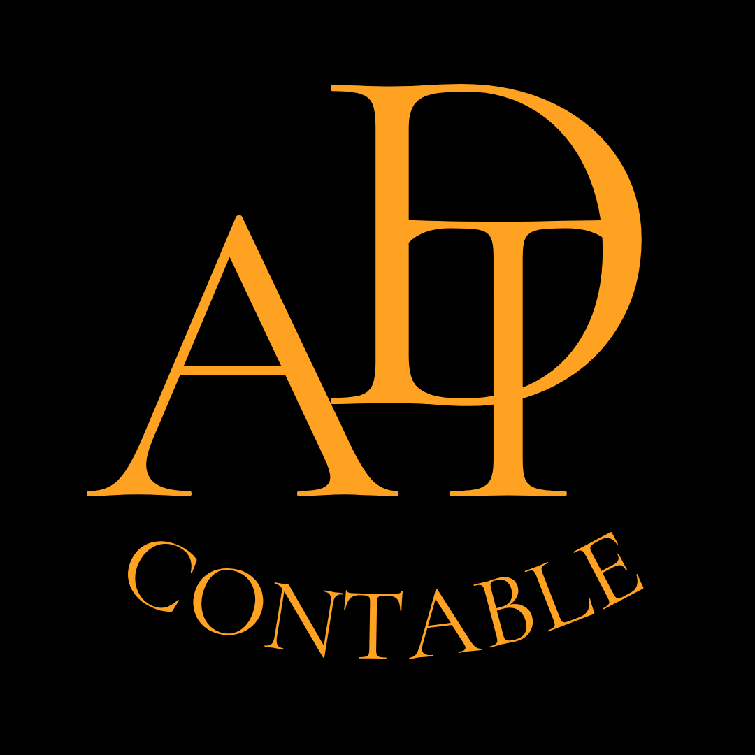Logotipo de ADT Contable